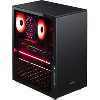 JONSBO 乔思伯 U4 黑红 ATX机箱(单侧透)