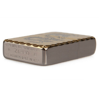 ZIPPO 之宝 1941复刻金冰神龙打火机 金色