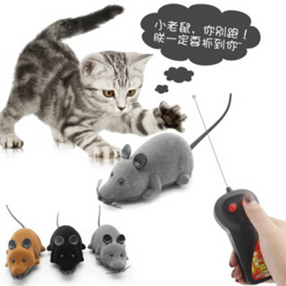 宠多宝 猫玩具 毛绒电动仿真老鼠