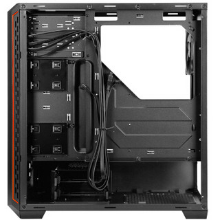 Antec 安钛克 P7 Window RED ATX机箱（单侧透、标配1把风扇）