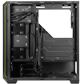 Antec 安钛克 P7 Window GREEN ATX机箱（单侧透、标配1把风扇）