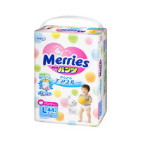 Merries 妙而舒 婴儿拉拉裤 L44片 *3件