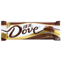 Dove 德芙 丝滑牛奶巧克力 43g 排块装 *2件