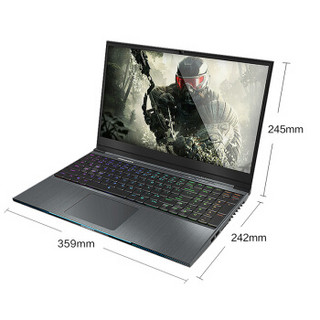 MECHREVO 机械革命 深海幽灵Z2 15.6英寸游戏本 （i5-8300H、8GB、120GB+1TB、GTX1060 6GB、144Hz、72%色域、机械键盘）