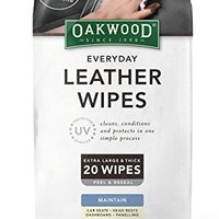 OAKWOOD 汽车皮革护理湿巾  20片/包