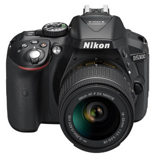  Nikon 尼康 D5300（DX 18-55mm f/3.5-5.6G VR+50mm f/1.8D）单反相机套机 (APS-C、2416万)