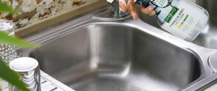  只需随手一擦厨房清洁痛点——水槽清洁