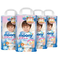 moony 尤妮佳 男宝宝拉拉裤 XL38片 *4件