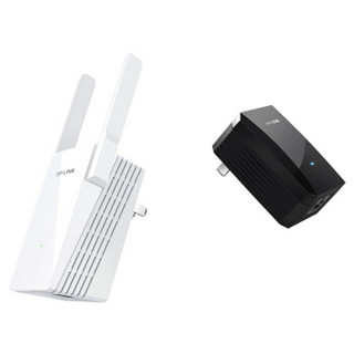 TP-LINK 普联 TL-PA500+TL-PA500W WiFi 4 家用路由器 电力线Wi-Fi扩展套装