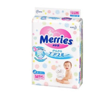 Merries 妙而舒 婴儿纸尿裤 S82片 *4件