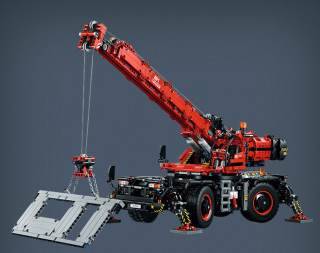 商品lego 乐高 机械组 42082 复杂地形起重机