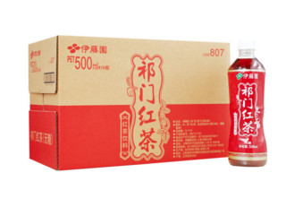 京东PLUS会员：伊藤园（ITOEN）祁门红茶 茶叶饮料 无糖茶饮  500ml*15瓶 整箱 *2件