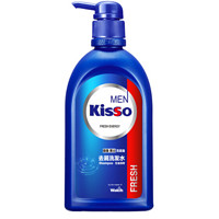  Kisso 极是 男士无硅油去屑 洗发水 400ml