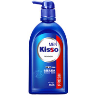 拼团价：Kisso 极是 男士无硅油去屑 洗发水 400ml