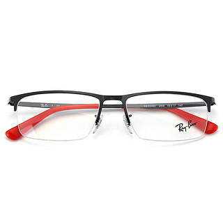 Ray·Ban 雷朋 0RX6349D 2509 55 金属眼镜架 黑色