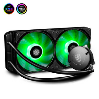 DEEPCOOL 九州风神 水元素240RGB 一体式水冷散热器 240冷排