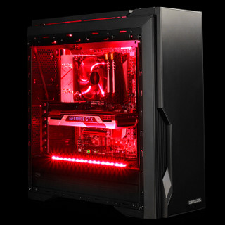 DEEPCOOL 九州风神 RGB 100 RED 红光 机箱灯带（磁吸、18灯珠、50cm延长线）