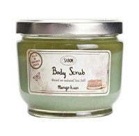 网易考拉黑卡会员：SABON ​Body Scrub 死海盐身体磨砂膏 600g 柠檬薄荷 *2件