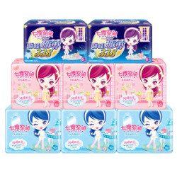 SPACE7 七度空间 少女系列 卫生巾组合 76片