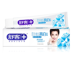 Saky 舒客 防蛀亮白牙膏 120g *3件