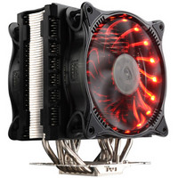 PCCOOLER 超频三 东海争霸 CPU风冷散热器（单塔双扇6热管、多平台、RGB灯效）