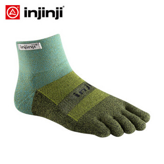 injinji TRAIL Midweight 运动五趾中帮袜