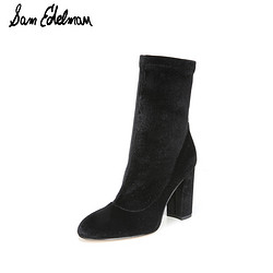 SAM EDELMAN CALEXA C06D2 新品简约圆头高跟短靴