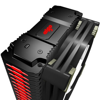 aigo 爱国者 冰魄K4 RGB版 CPU风冷散热器（单塔单扇4热管、红外灯效控制、多平台）