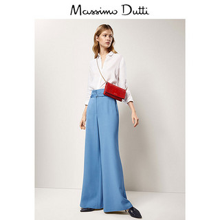  Massimo Dutti 05039710404 女士阔腿长裤 40