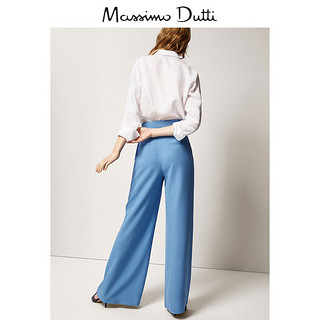  Massimo Dutti 05039710404 女士阔腿长裤 40