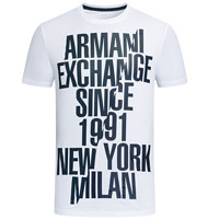 Armani Exchange 00003226093 男士印花针织T恤