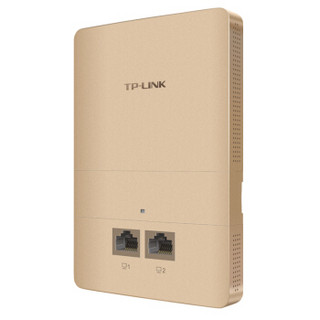 TP-LINK 普联 TL-AP1200I-PoE 1200M双频无线面板式AP (香槟金色)