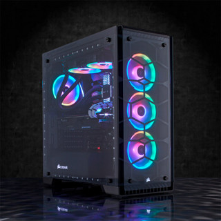 CORSAIR 美商海盗船 LL120 机箱风扇 120mm RGB 黑色 三颗装