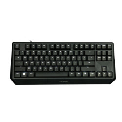 樱桃(Cherry)MX1.0 TKL G80-3811LXAEU-2 机械键盘 有线键盘 游戏键盘 87键背光机械键盘 黑色 茶轴 自营
