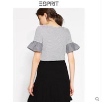 ESPRIT 028EE1K035 荷叶边短袖