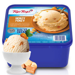 Tip Top tiptop新西兰进口雪糕大桶装焦糖味冰激凌冷饮家庭装网红冰淇淋2L