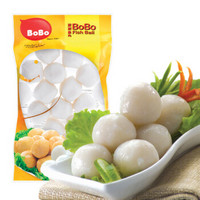 BOBO 波波 新加坡进口 熟白鱼丸 (250g)