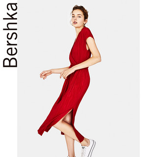 Bershka 巴适卡 00429187600 女士茶歇裙