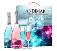 ANDIMAR 爱之湾 粉蓝起泡酒 750ml