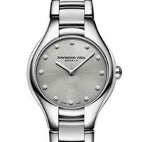 RAYMOND WEIL 蕾蒙威 Noemia系列 5132-ST-65081 女士镶钻时装腕表 