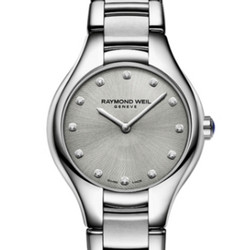 RAYMOND WEIL 蕾蒙威 Noemia系列 5132-ST-65081 女士镶钻时装腕表 