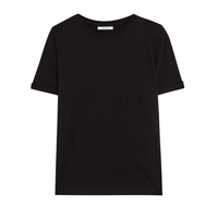 PULL＆BEAR 05230300 女士基本款竹节棉T恤