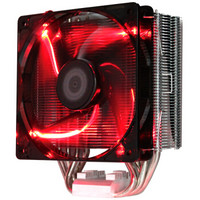 SCYTHE 大镰刀 赤兔马STB120 CPU风冷散热器（单塔单扇4热管、多平台、红光）