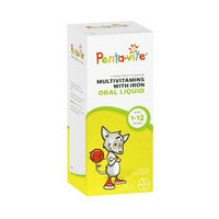 自然唯他 Pentavite Penta-vite 拜耳 儿童多维补铁口服液 200ml