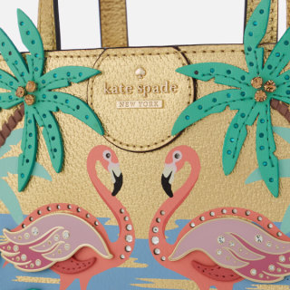 kate spade 凯特丝蓓 FLAMINGO SCENE SMALL SAM 女士手提斜挎包