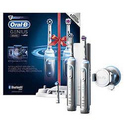 BRAUN 博朗 Oral-B Genius 8900 智能电动牙刷套装（两支装）