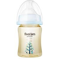 FIVERAMS 五羊 防胀气宽口径婴儿奶瓶 180ml