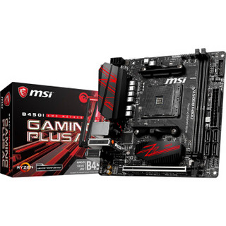 MSI 微星 B450I GAMING PLUS AC ITX主板（AMD AM4 B450）