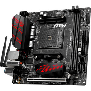 MSI 微星 B450I GAMING PLUS AC ITX主板（AMD AM4 B450）
