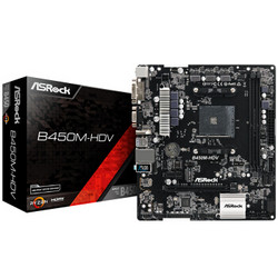 ASRock 华擎 B450M-HDV 主板